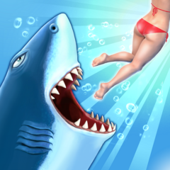 Hungry Shark Evolution Mod 10.5.4 APK (Vô Hạn Tiền, Bất Tử)